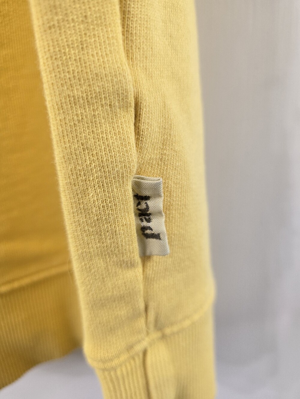 Pact Organic Cotton Sweatshirt Goldenrod Yellow Cozycore Athleisure Active Sz L - Picture 4 of 12